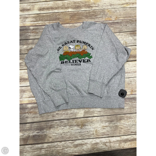 Sweatshirt Crewneck By Maurices In Grey, Size: Xl