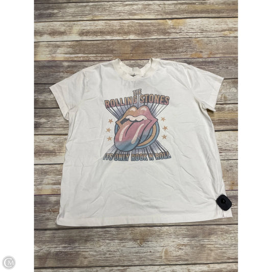 Top Short Sleeve By Life In Multi-colored, Size: L