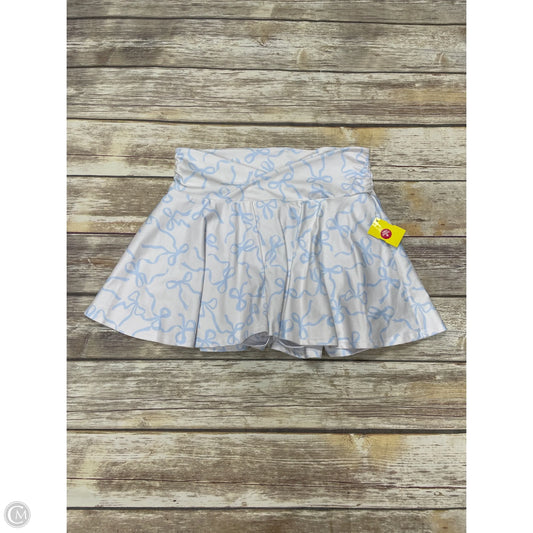 Athletic Skort By As Revival In Blue & White, Size: L