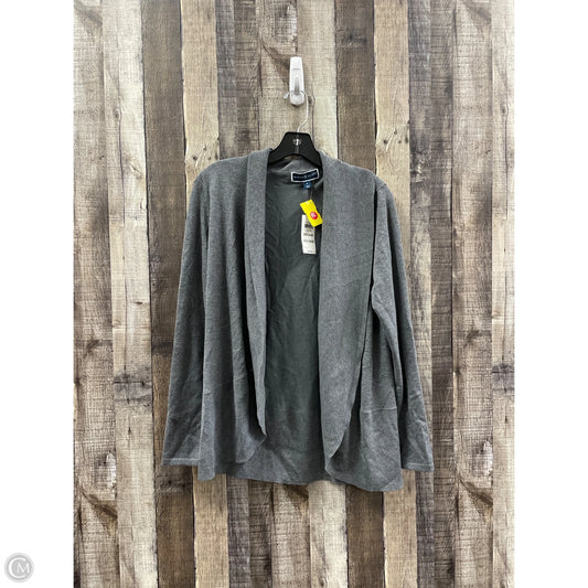 Cardigan By Karen Scott In Grey, Size: M