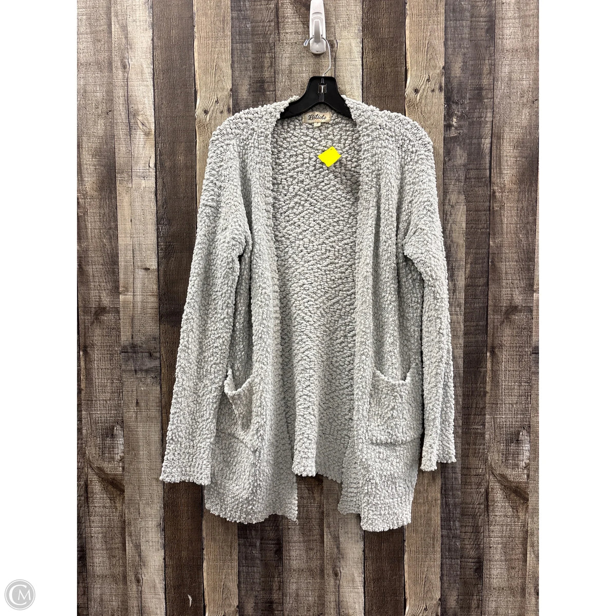 Cardigan By Listicle In Grey, Size: S