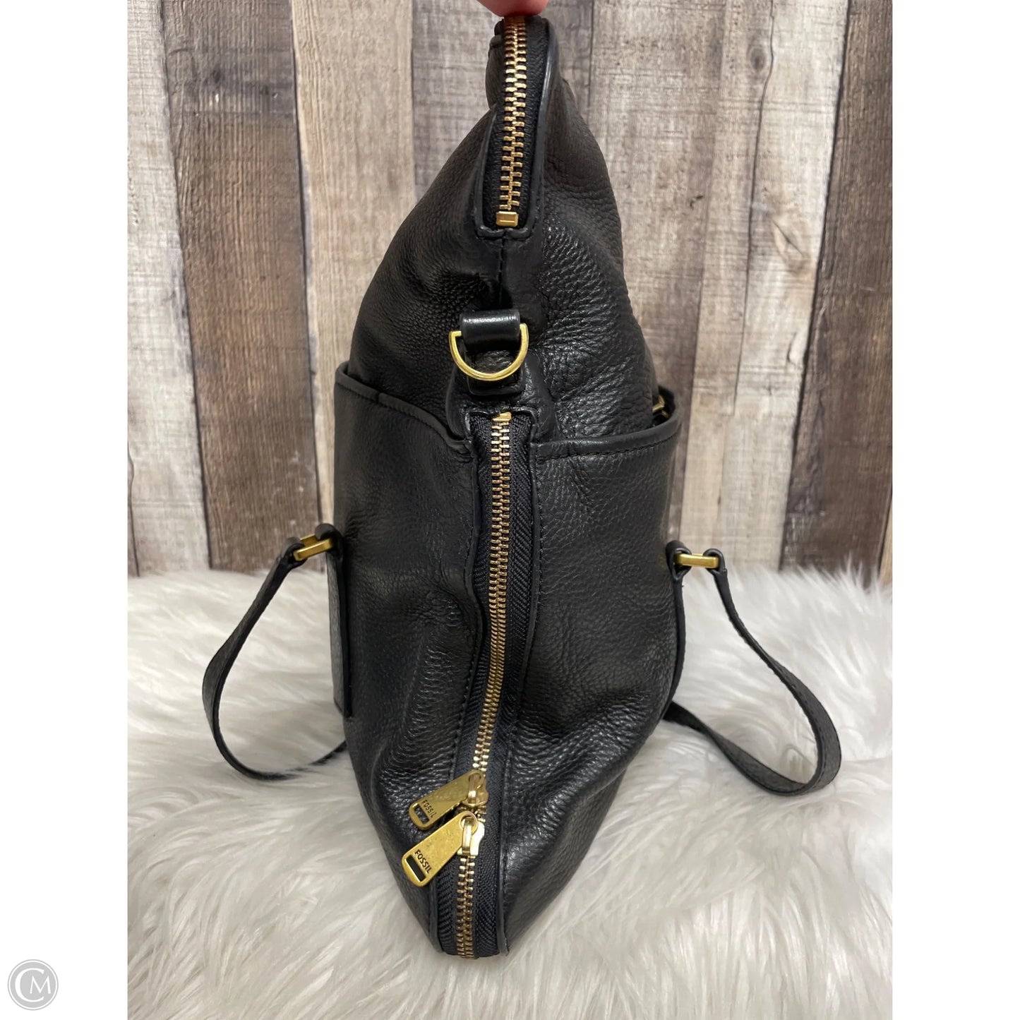 Handbag By Fossil, Size: Medium