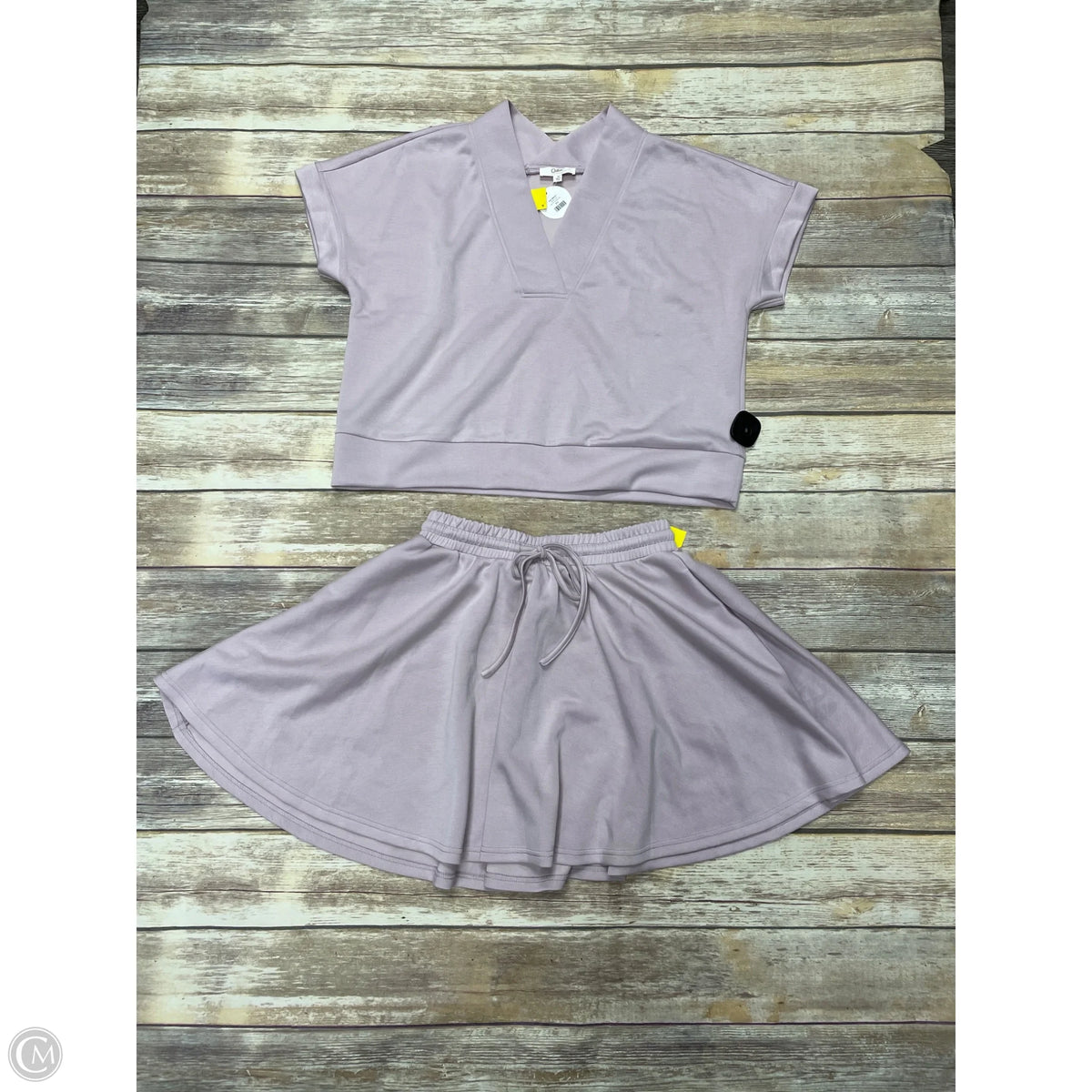 Skirt Set 2pc By Oddi In Purple, Size: M