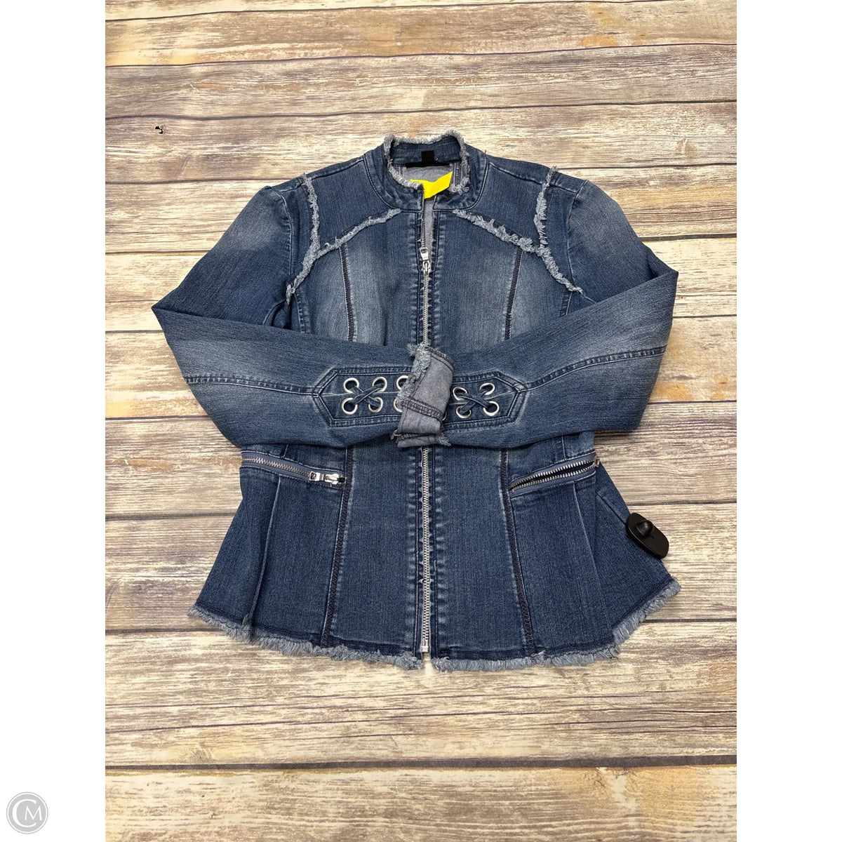 Jacket Denim By Inc In Blue Denim, Size: S