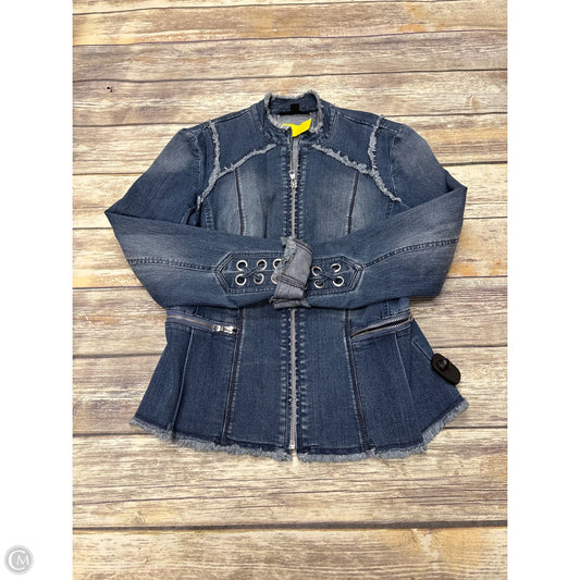 Jacket Denim By Inc In Blue Denim, Size: S