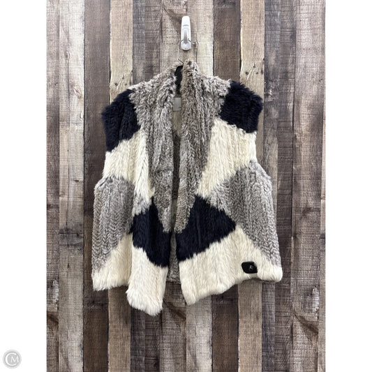 Vest Faux Fur & Sherpa By Vince In Multi-colored, Size: M