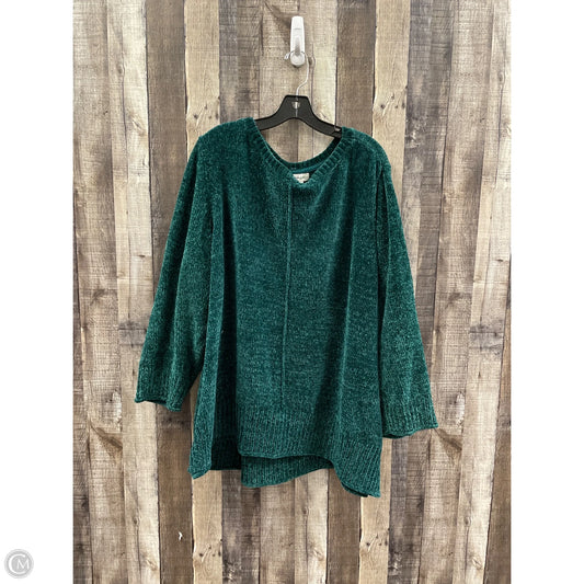 Sweater By Style And Co Collection Women In Green, Size: 4x