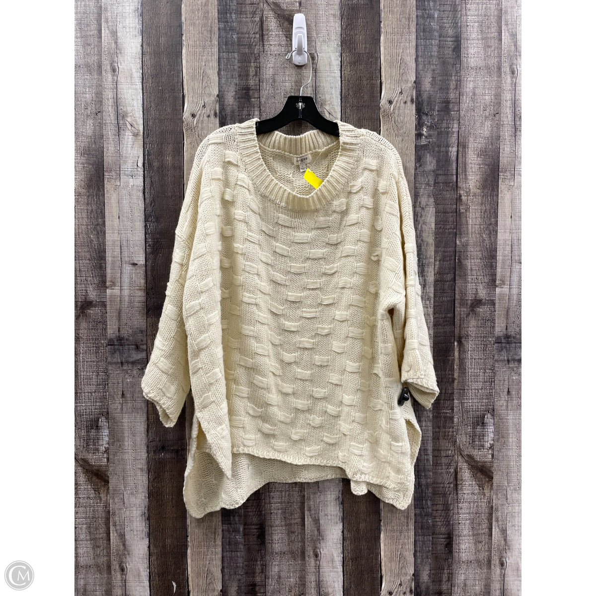 Sweater By Umgee In Cream, Size: L