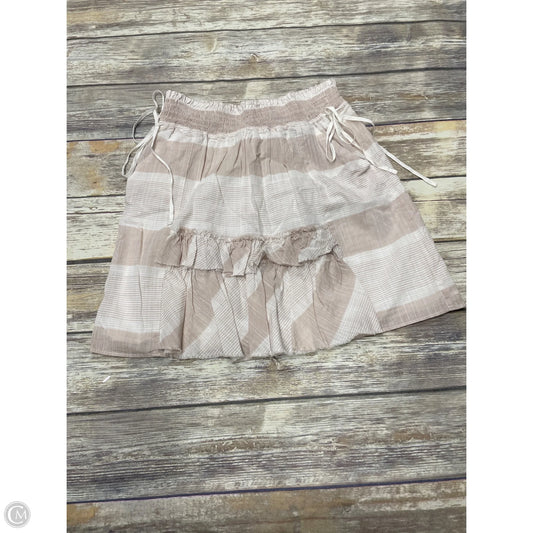 Skirt Midi By Banana Republic In Beige, Size: 2