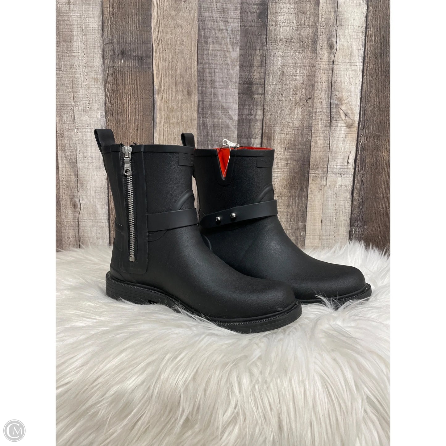 Boots Ankle Flats By Rag And Bone In Black, Size: 6