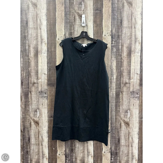 Dress Casual Midi By New York And Co In Black, Size: Xl