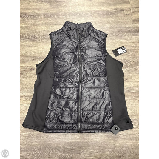 Vest Puffer & Quilted By Avia In Black, Size: 2x