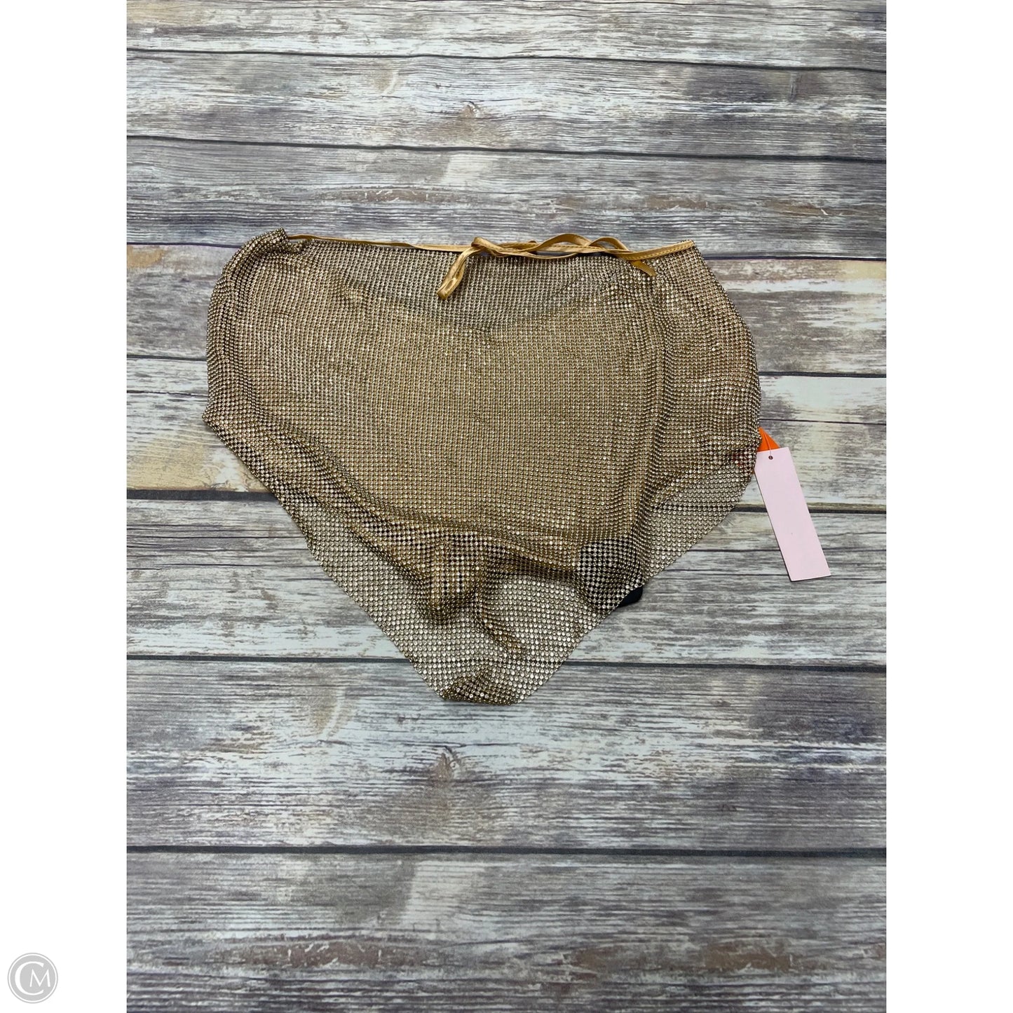 Top Sleeveless By Cme In Gold, Size: Xs