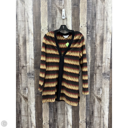 Cardigan By Misook In Brown, Size: L