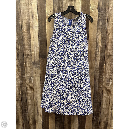 Dress Casual Midi By Halogen In Blue, Size: Xs