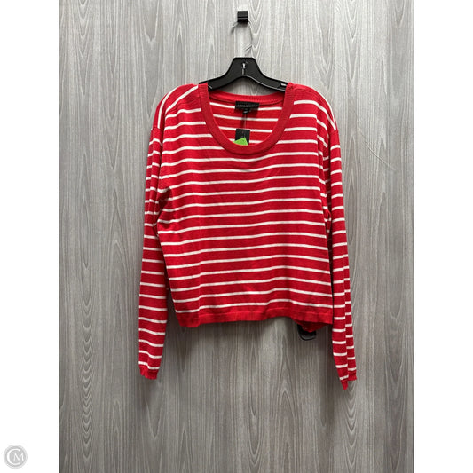 Top Long Sleeve By Lane Bryant In Red, Size: 1x
