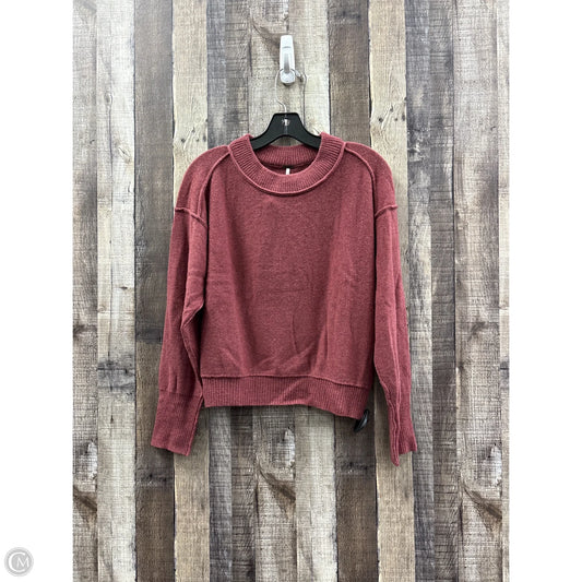 Sweater Cashmere By Free People In Red, Size: S