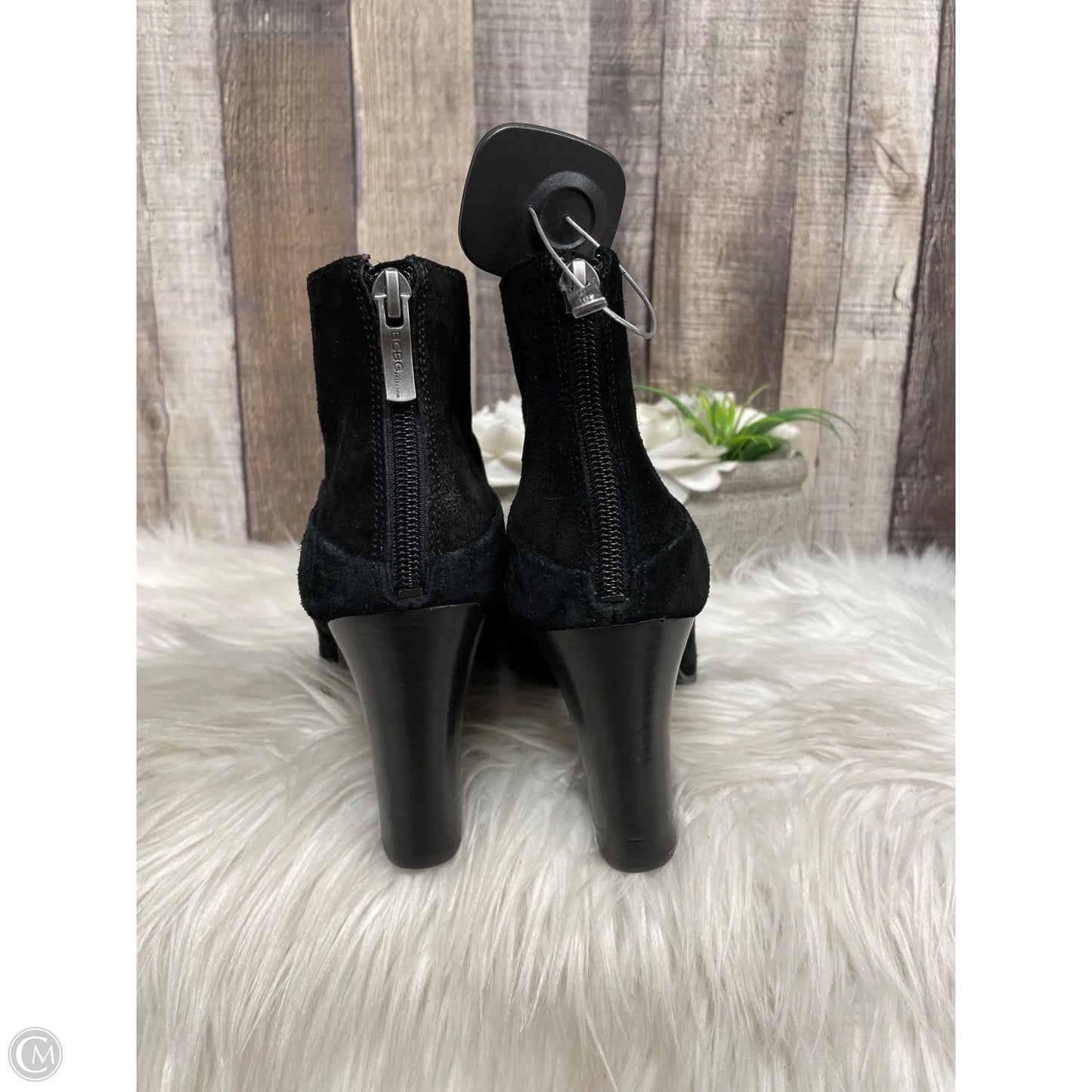 Boots Ankle Heels By Bcbgeneration In Black, Size: 7.5