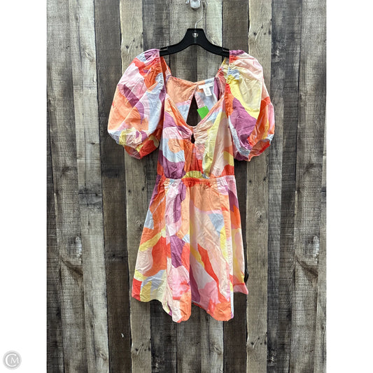 Dress Casual Midi By H&m In Multi-colored, Size: S