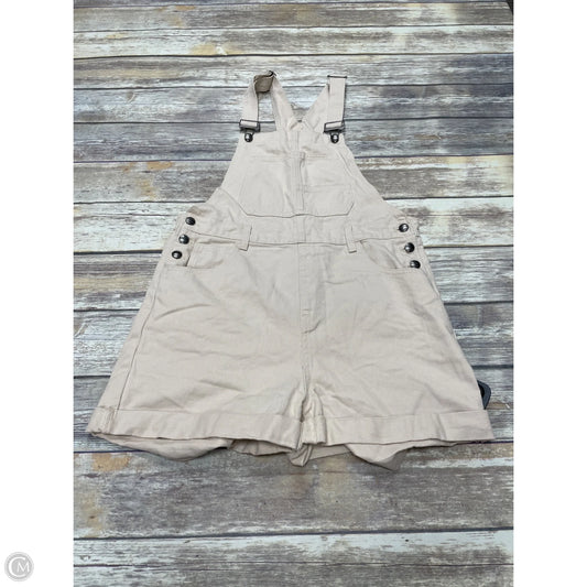 Shortalls By Listicle In Tan, Size: S