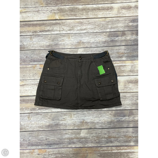 Skirt Mini & Short By Cmf In Green, Size: L