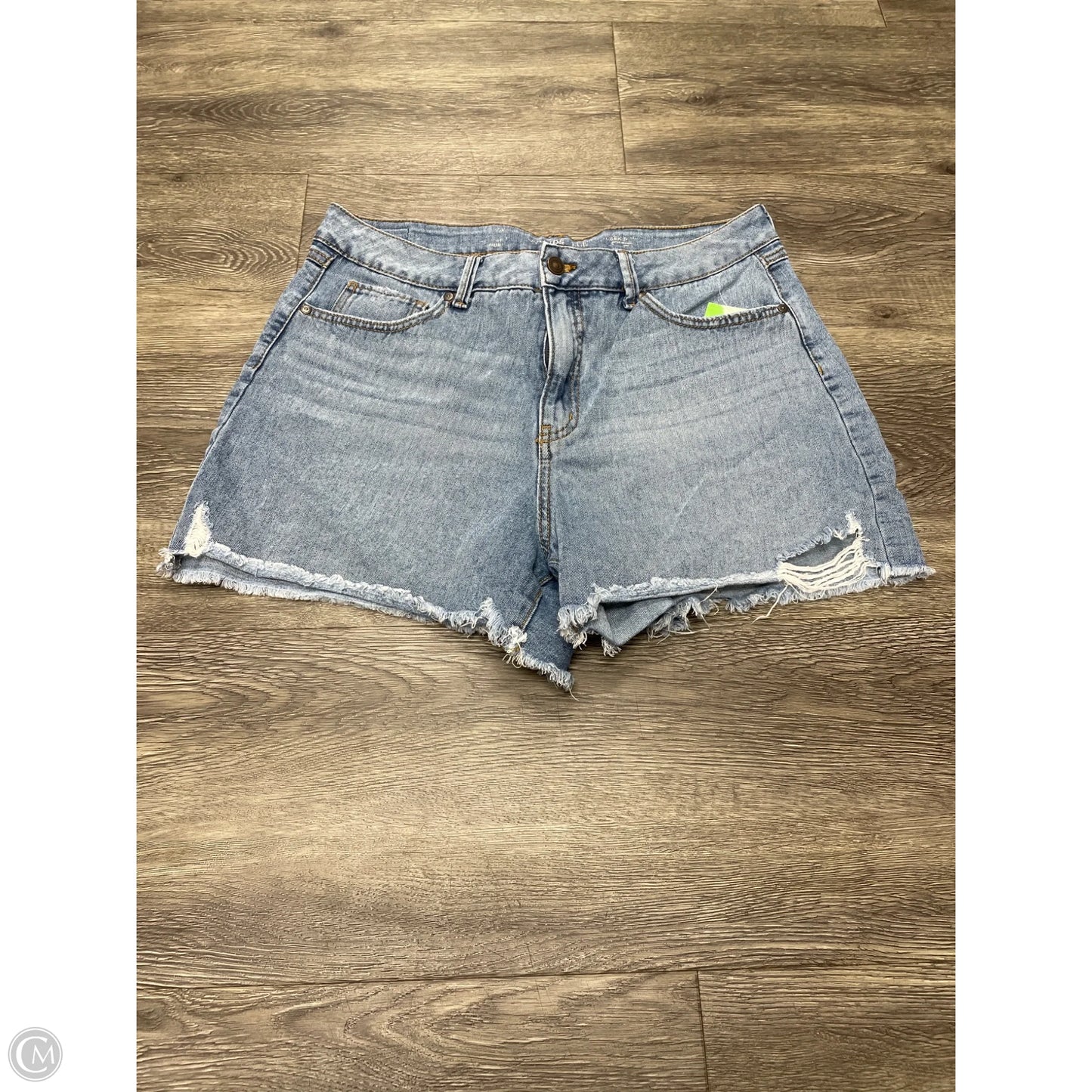 Shorts By Cme In Blue Denim, Size: 12