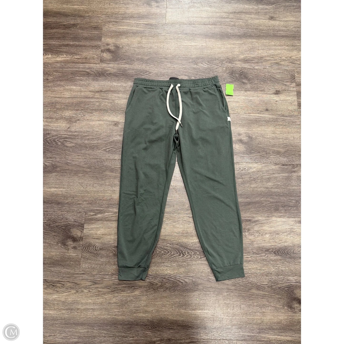 Athletic Pants By Vuori In Green, Size: M