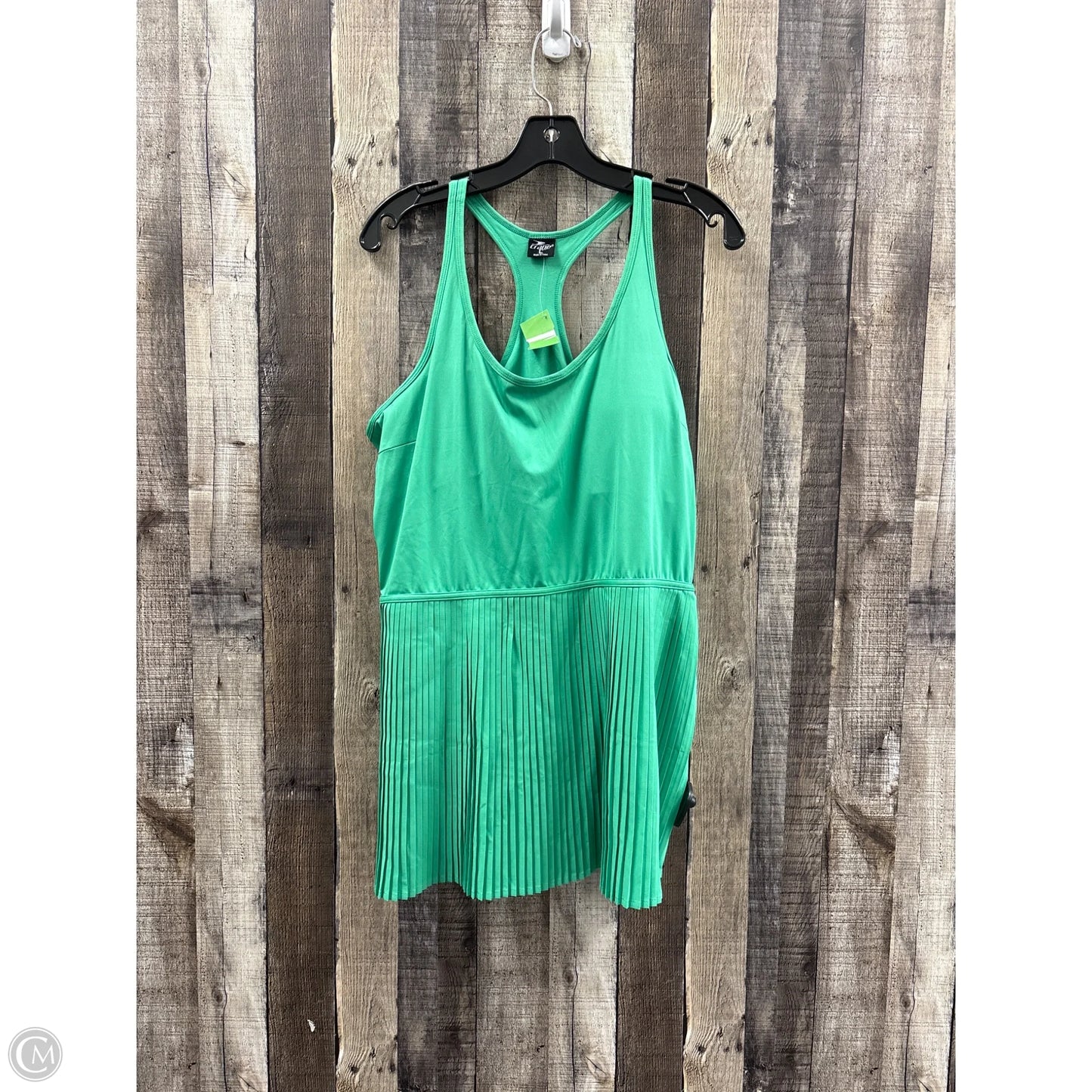 Athletic Dress By Crane In Green, Size: L