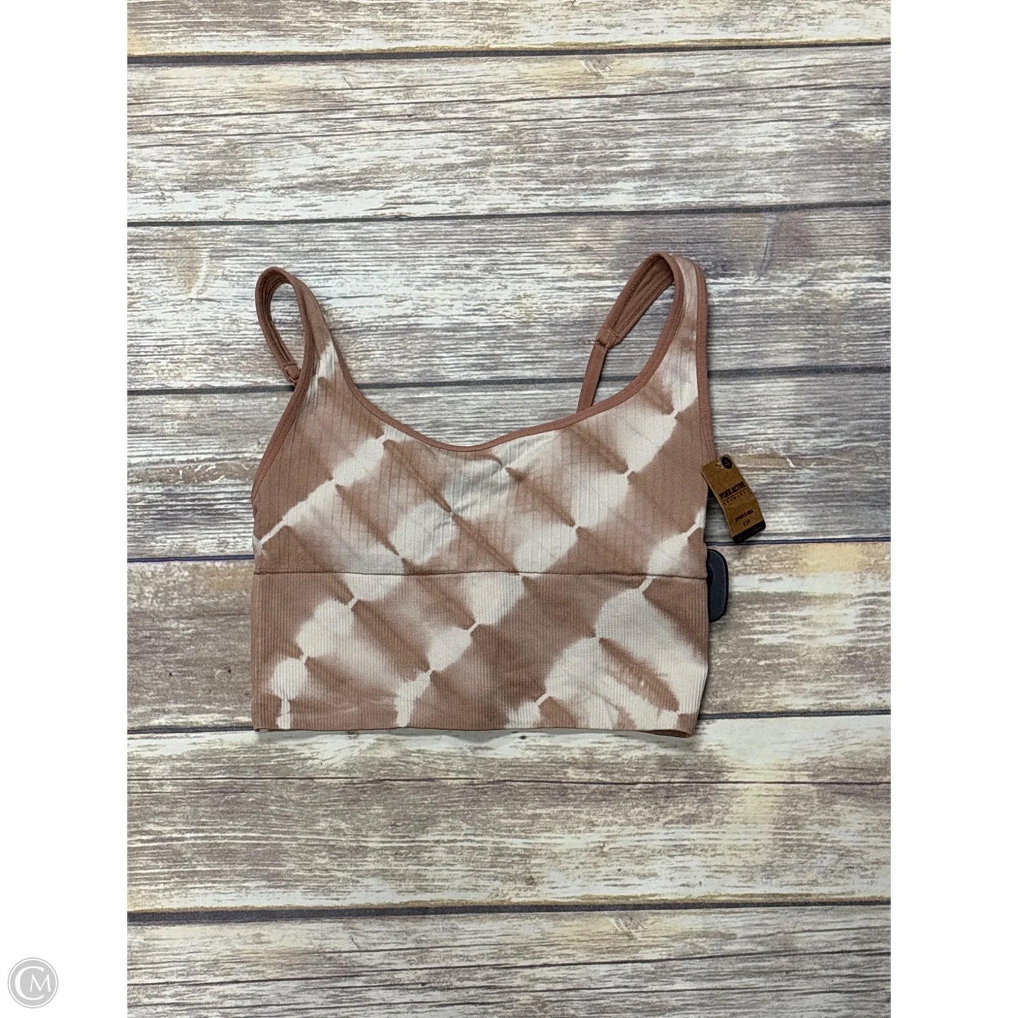 Athletic Bra By Pink In Brown, Size: S