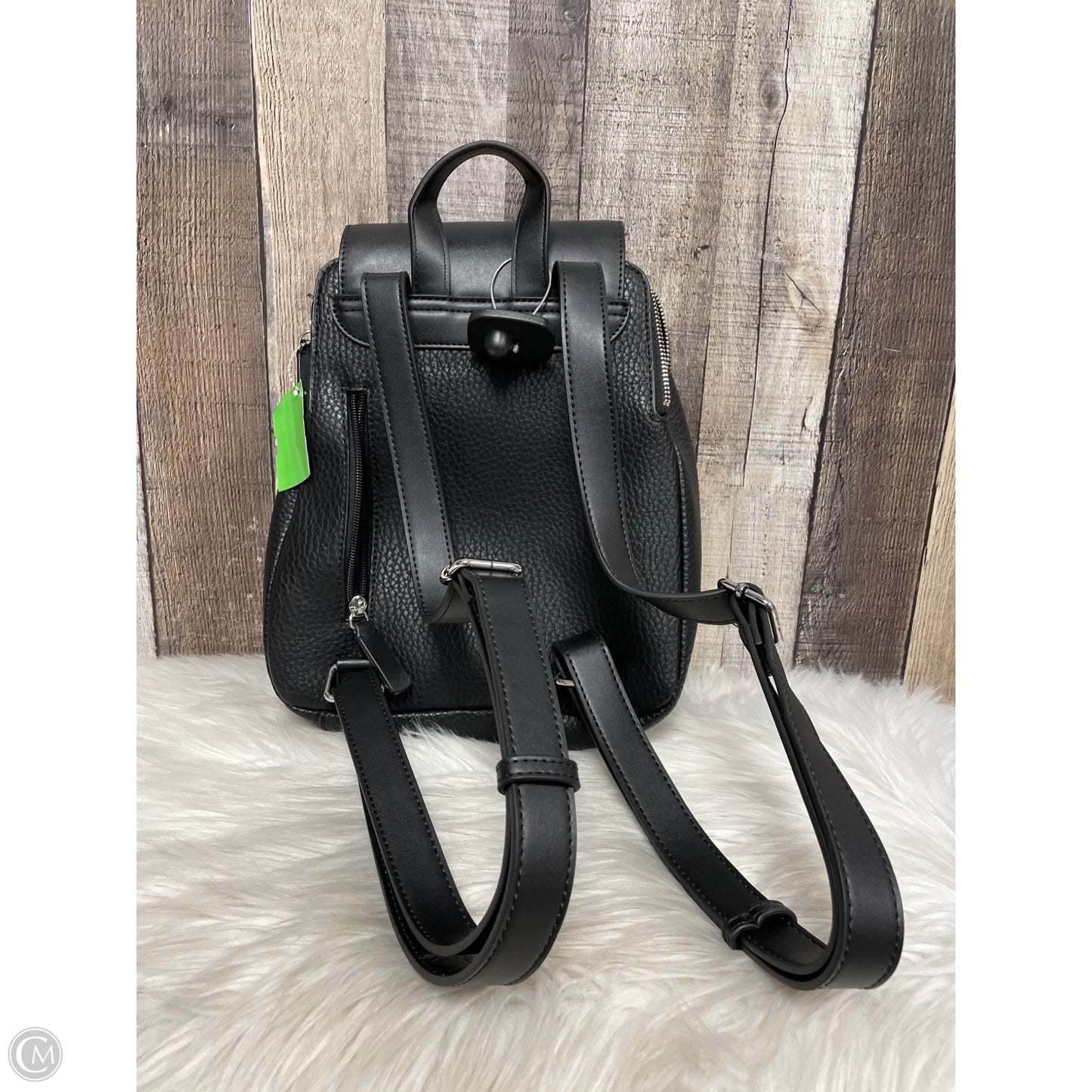 Backpack Leather By Calvin Klein, Size: Small
