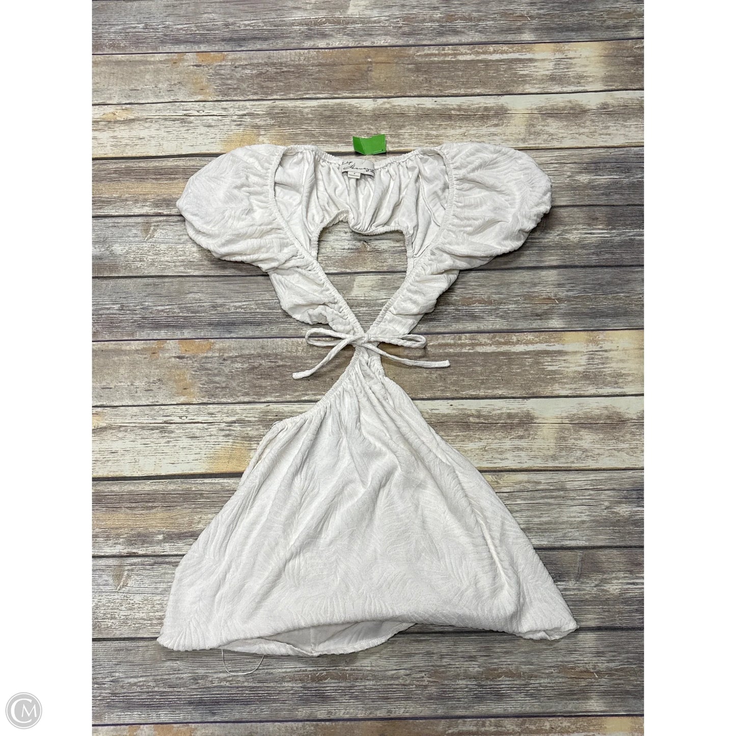 Dress Casual Midi By Vintage Havana In White, Size: S