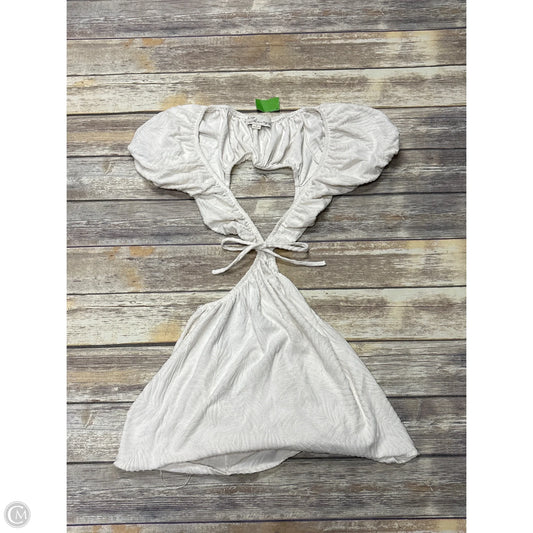 Dress Casual Midi By Vintage Havana In White, Size: S