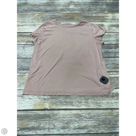 Top Short Sleeve Basic By Universal Thread In Orange, Size: Xl