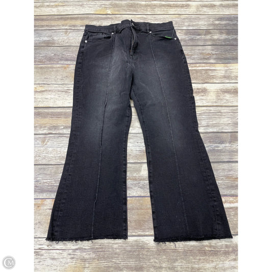 Jeans Straight By Loft In Black, Size: 14