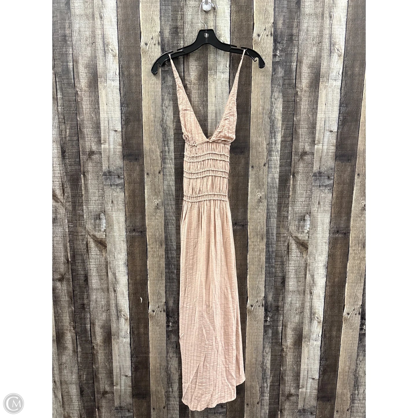 Dress Casual Maxi By Zara In Brown, Size: S