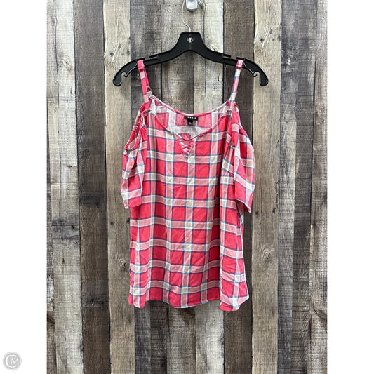 Top Short Sleeve By Torrid In Pink, Size: M