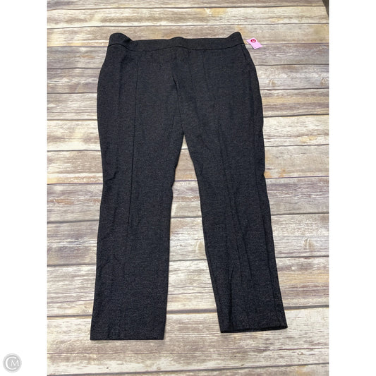 Pants Leggings By Hilary Radley In Grey, Size: Xxl