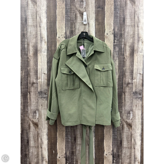 Jacket Utility By Express In Green, Size: Xl