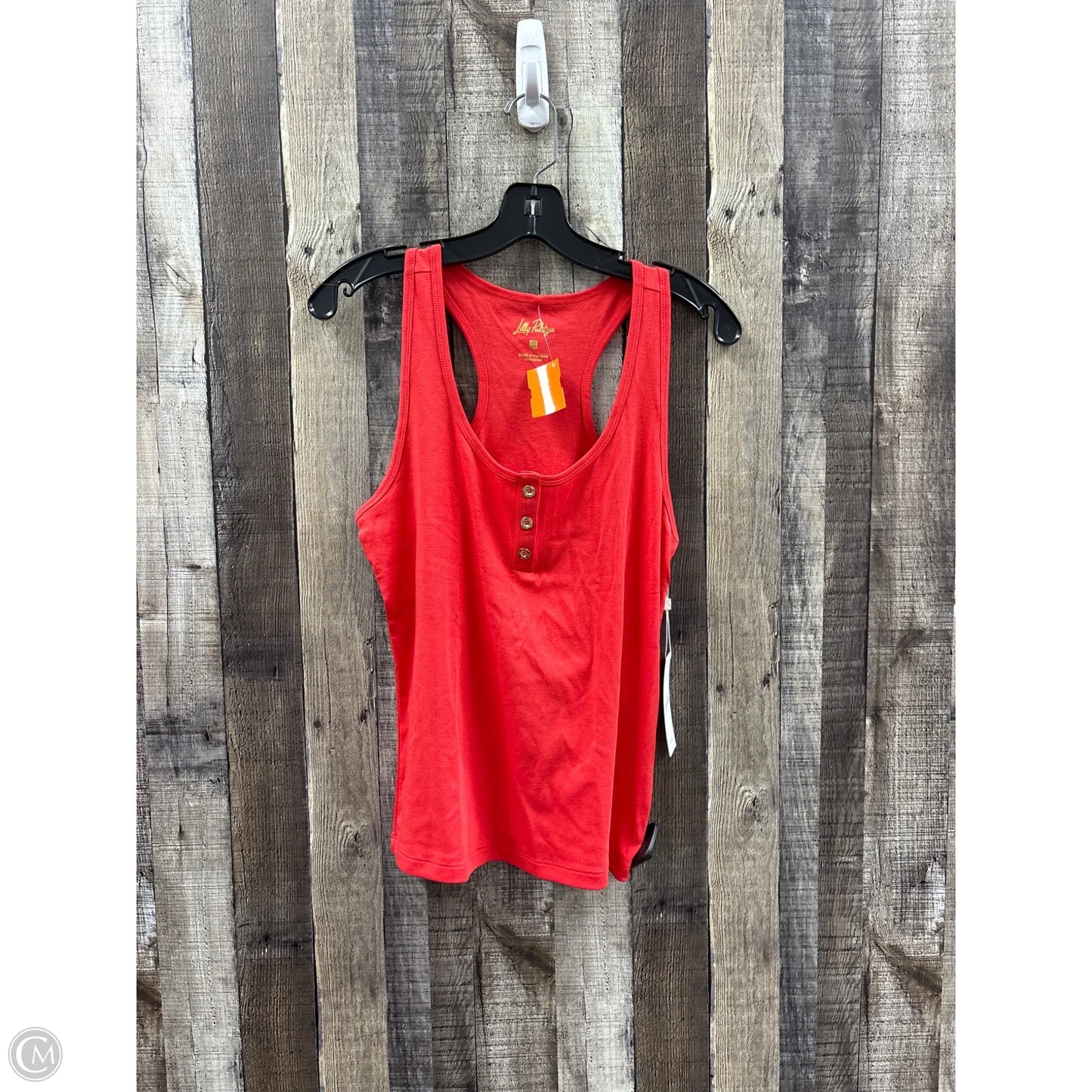 Tank Top Designer By Lilly Pulitzer In Red, Size: M