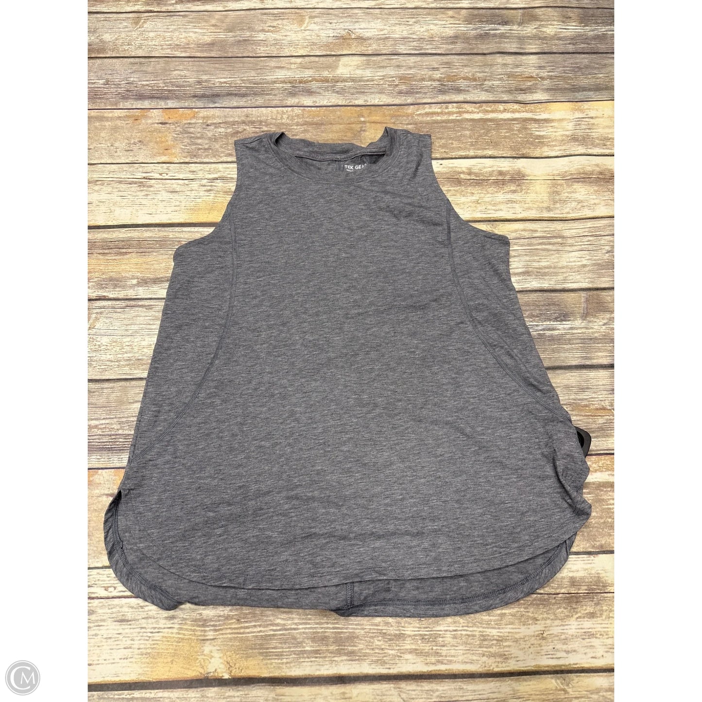 Athletic Tank Top By Tek Gear In Grey, Size: M