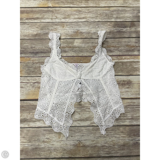 Top Sleeveless By Out From Under In White, Size: S