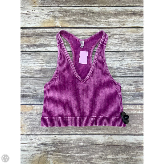 Top Sleeveless Basic By Zenana In Pink, Size: L