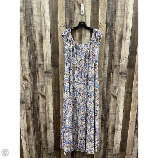 Dress Casual Maxi By Cme In Multi-colored, Size: Xl