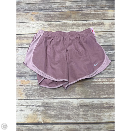 Athletic Shorts By Nike In Pink, Size: Xl
