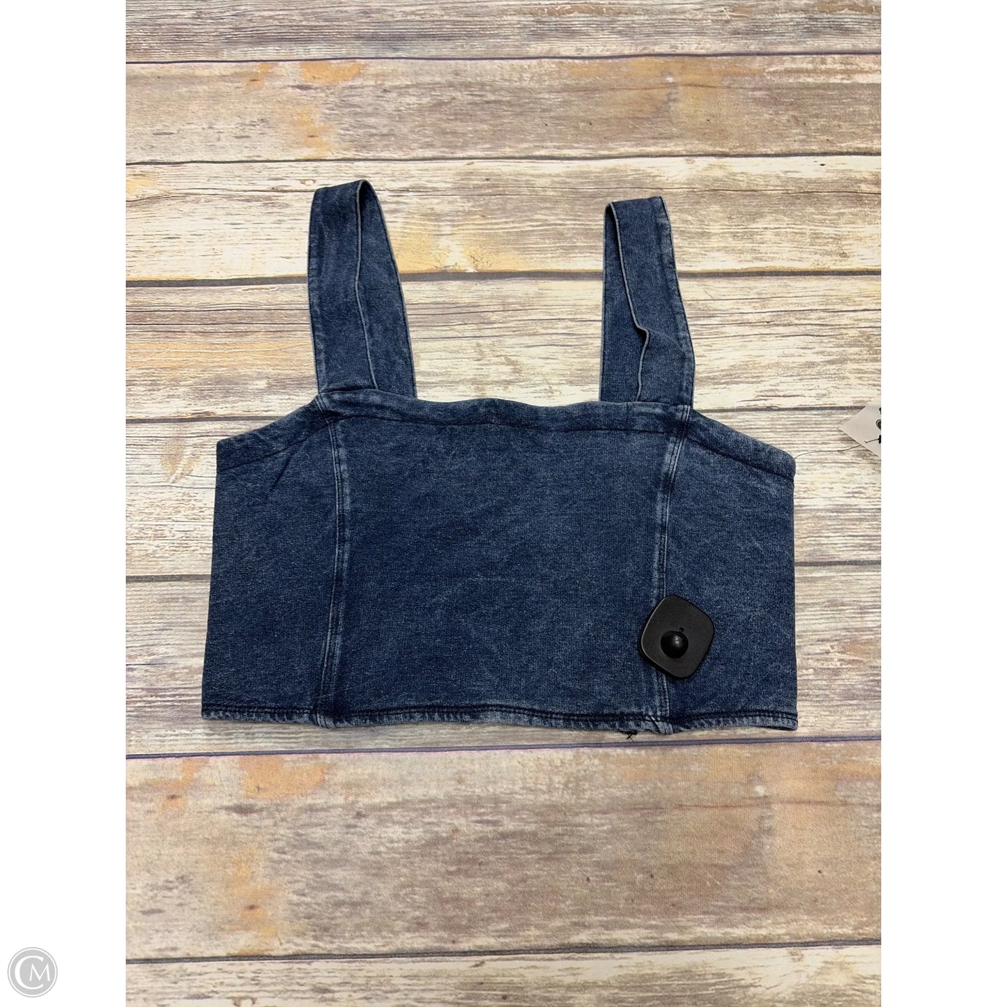 Top Sleeveless By Mono B In Blue, Size: L