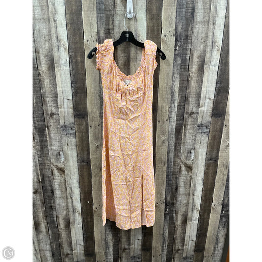 Dress Casual Maxi By H&m In Floral Print, Size: S