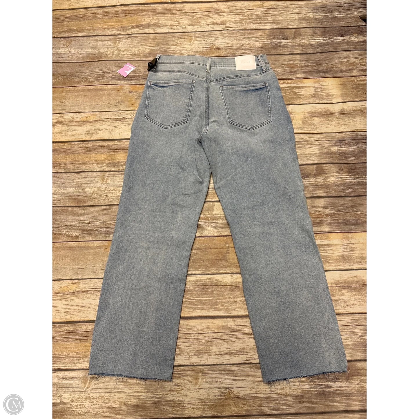 Jeans Straight By Express In Blue, Size: 14