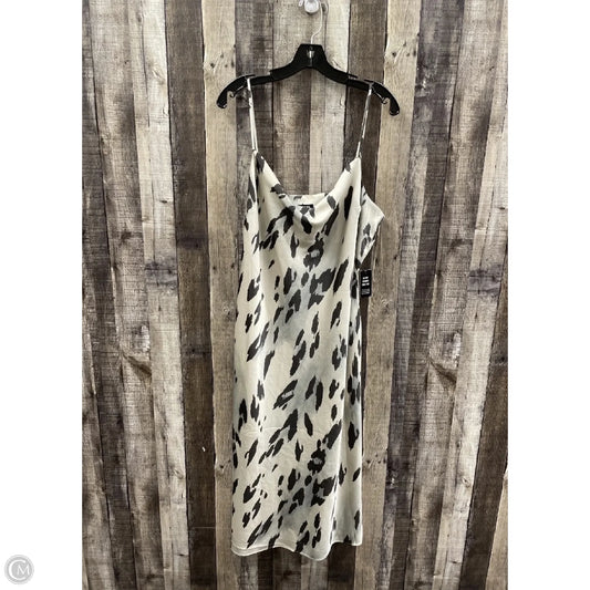 Dress Casual Maxi By Express In Grey, Size: Xl