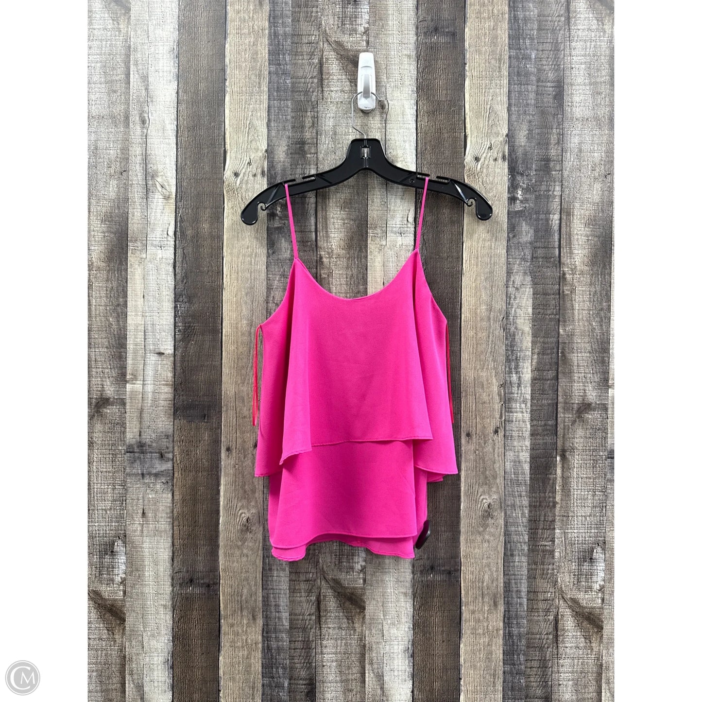 Top Sleeveless By Paper Crane In Pink, Size: M