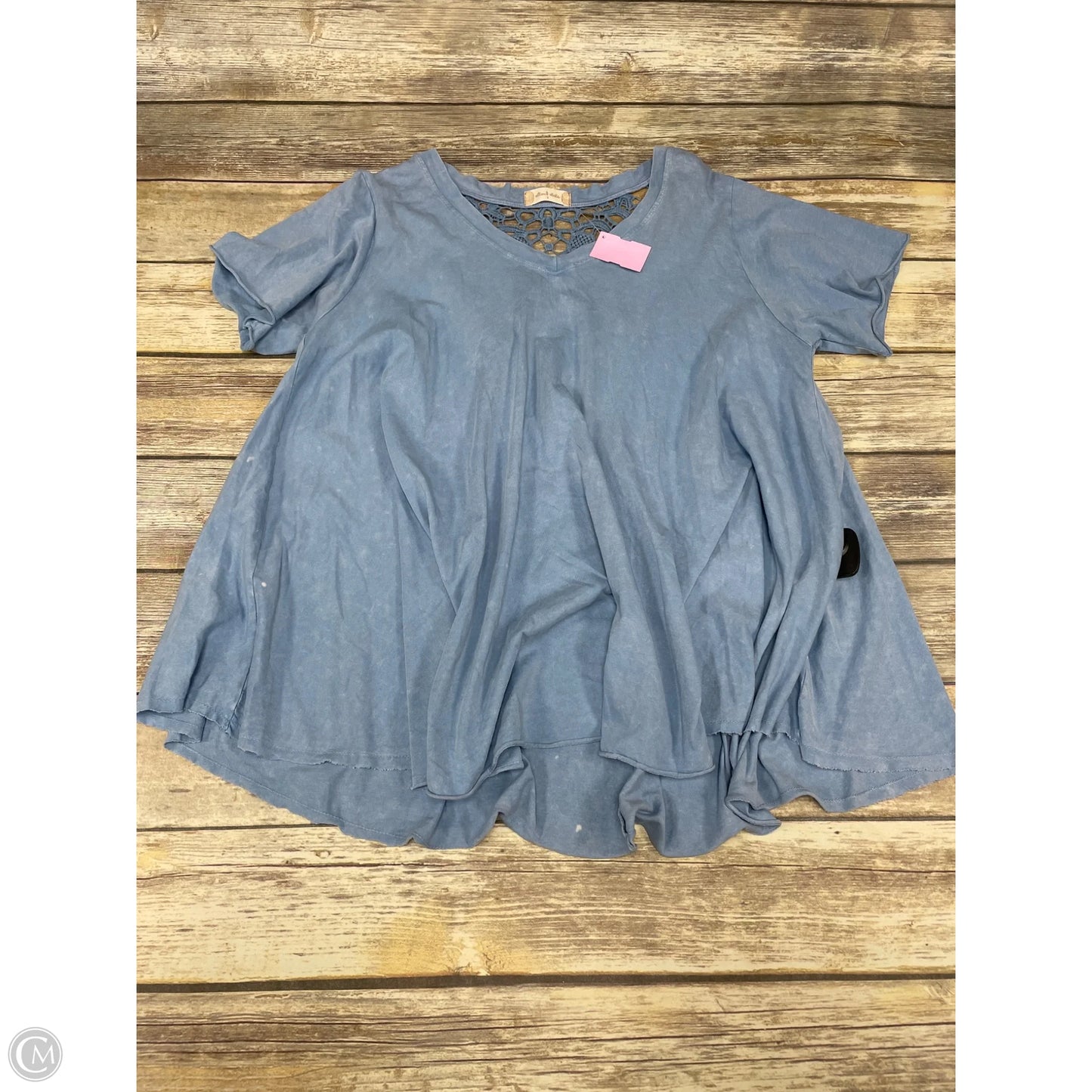 Top Short Sleeve By Altard State In Blue, Size: S